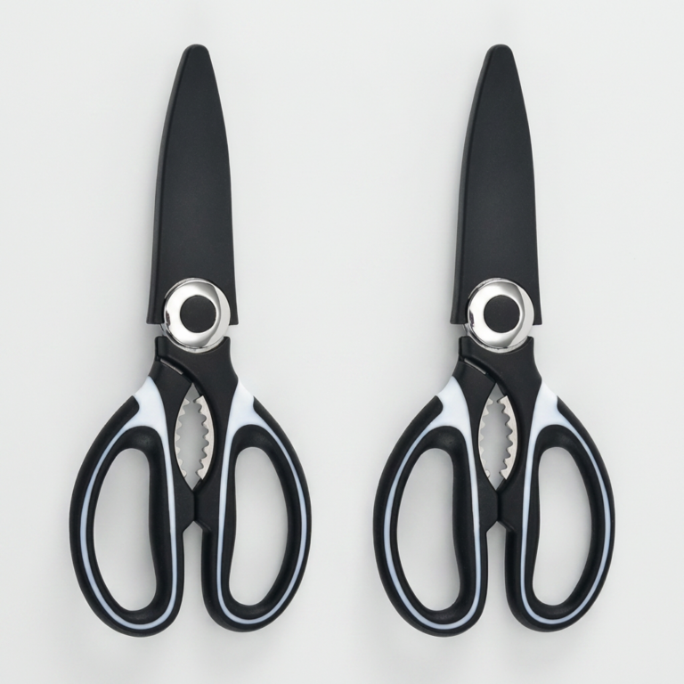 비로르 304 강력 주방 가위, 팬더, 20.5cm, 2개