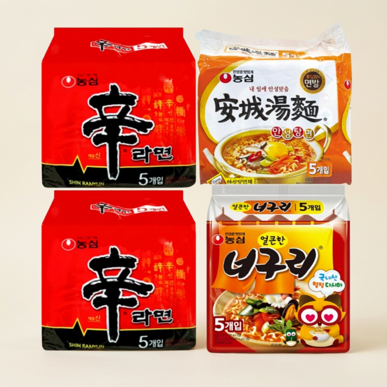 농심, 신라면 10봉 + 안성탕면 5봉 + 너구리 5봉, 20봉