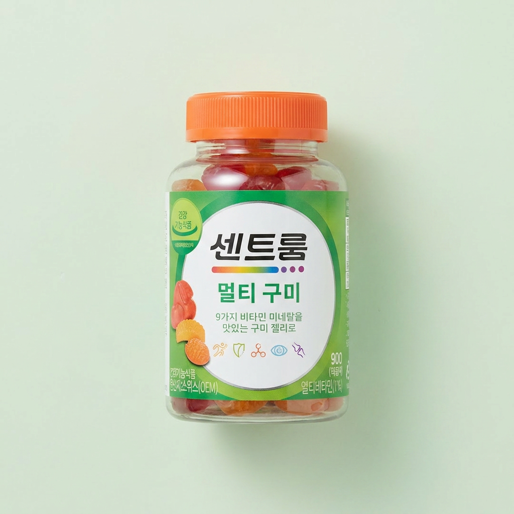 센트룸 멀티구미, 80정, 1개