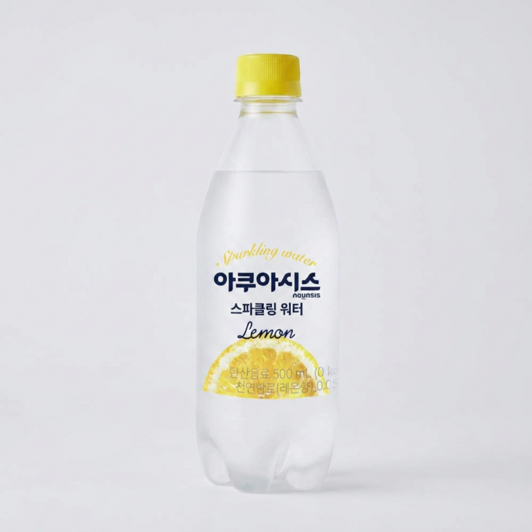아쿠아시스 스파클링 워터 레몬, 500ml, 20개
