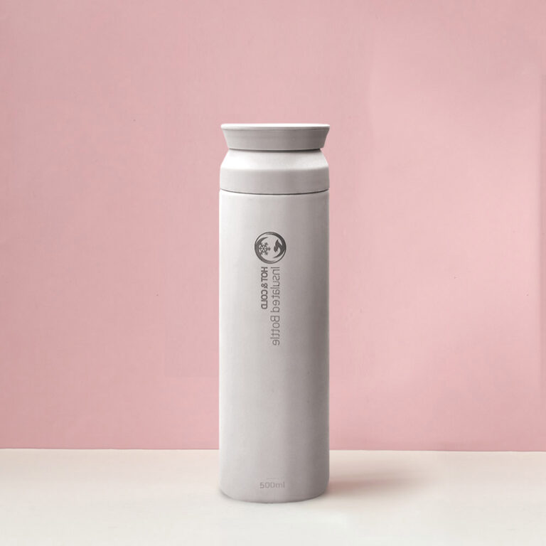 리벤스 데일리 보온보냉 스텐 보틀 텀블러, 화이트, 500ml, 1개