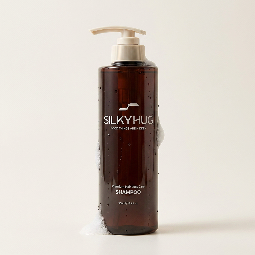 실키허그 약산성 탈모완화 바이오틴 샴푸, 500ml, 1개