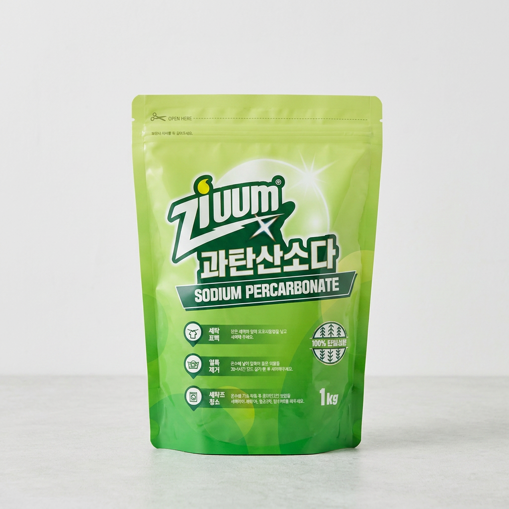 슈가버블 지움 단일성분 과탄산소다, 1kg, 4개