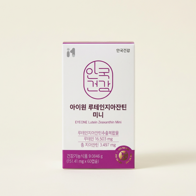 안국건강 아이원 루테인 지아잔틴 미니, 60캡슐, 3박스