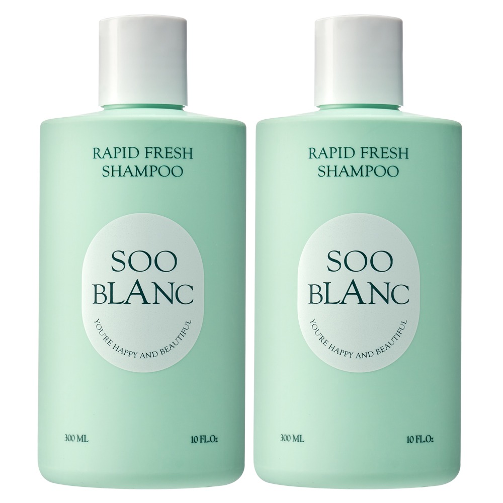수블랑 래피드 프레쉬 샴푸, 300ml, 2개