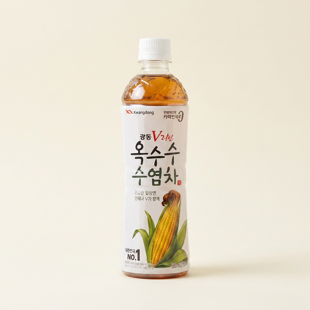 광동 V라인 옥수수수염차, 500ml, 20개