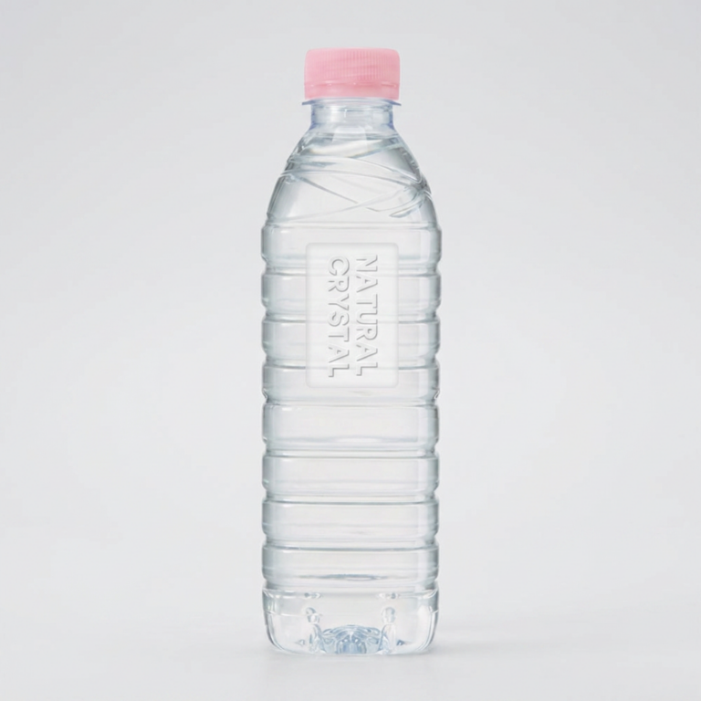 크리스탈 생수, 무라벨, 500ml, 80개