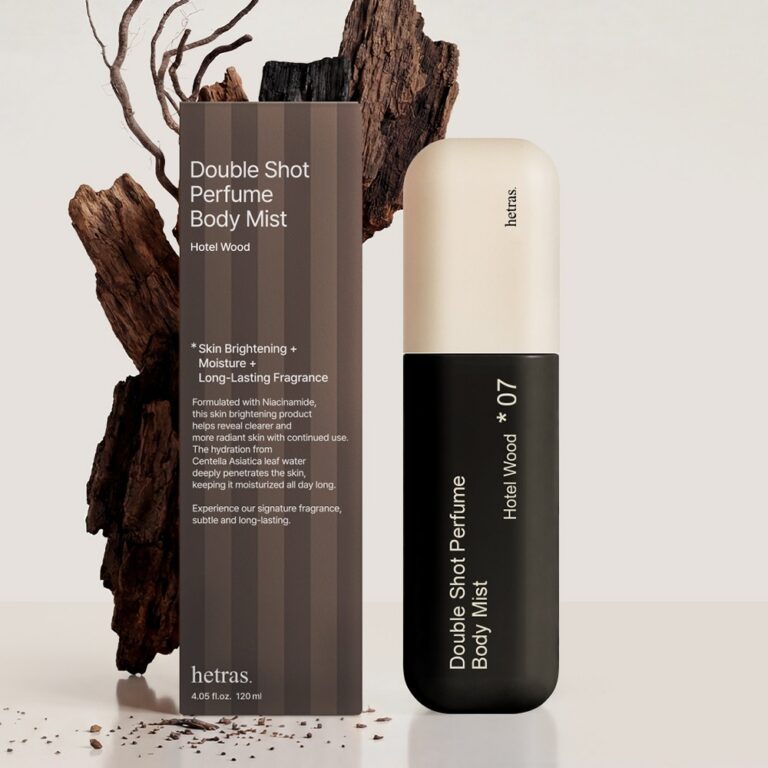 헤트라스 더블샷 퍼퓸 바디미스트, 호텔우드향, 120ml, 1개