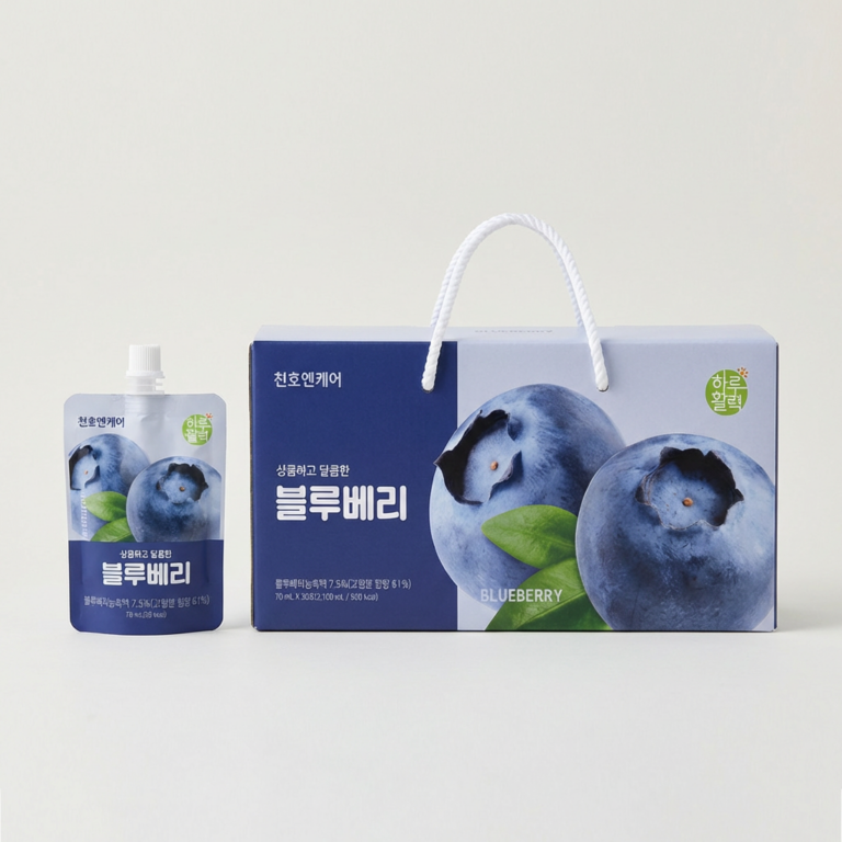 천호엔케어 하루활력 블루베리즙, 70ml, 30팩, 1박스