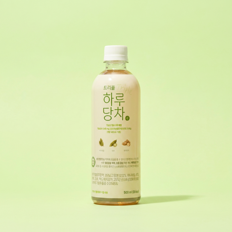 케어웰 트리플 하루당차, 바나바잎 여주 돼지감자차, 500ml, 20개