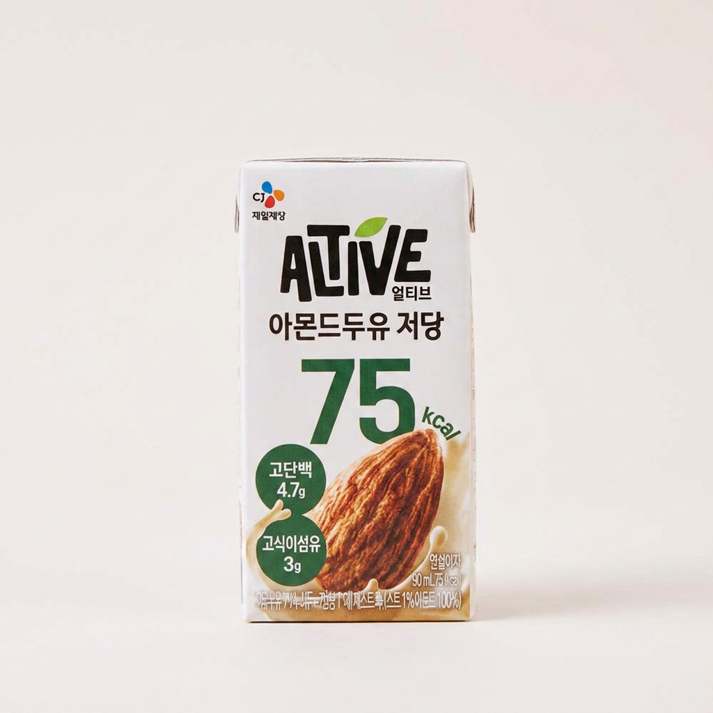 얼티브 저당 아몬드 두유, 190ml, 24개