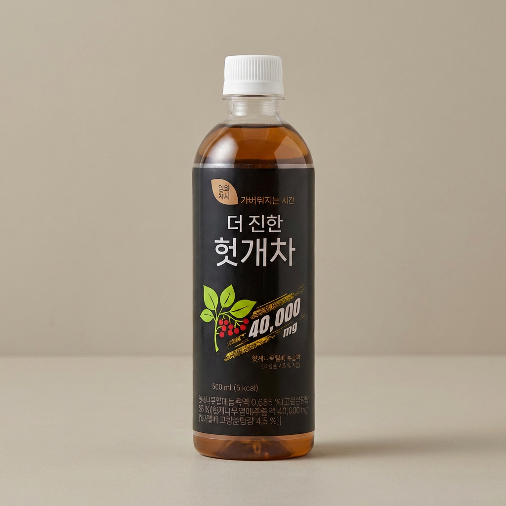 일화차시 더 진한 헛개차, 500ml, 20개