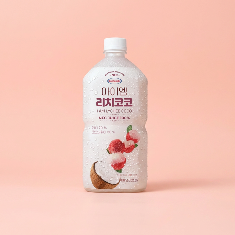 보넬드 아이엠 리치코코 주스, NFC, 착즙 원액, 1L, 3병