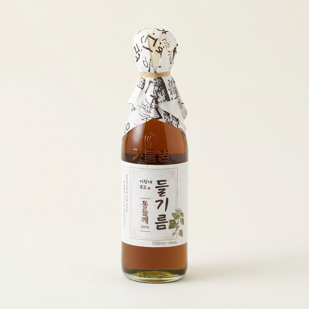 이장네푸드 진한 들기름, 350ml, 4개