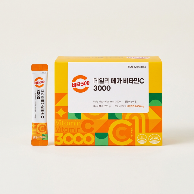 비타500 데일리 메가비타민C 3000, 3g, 90포, 1박스