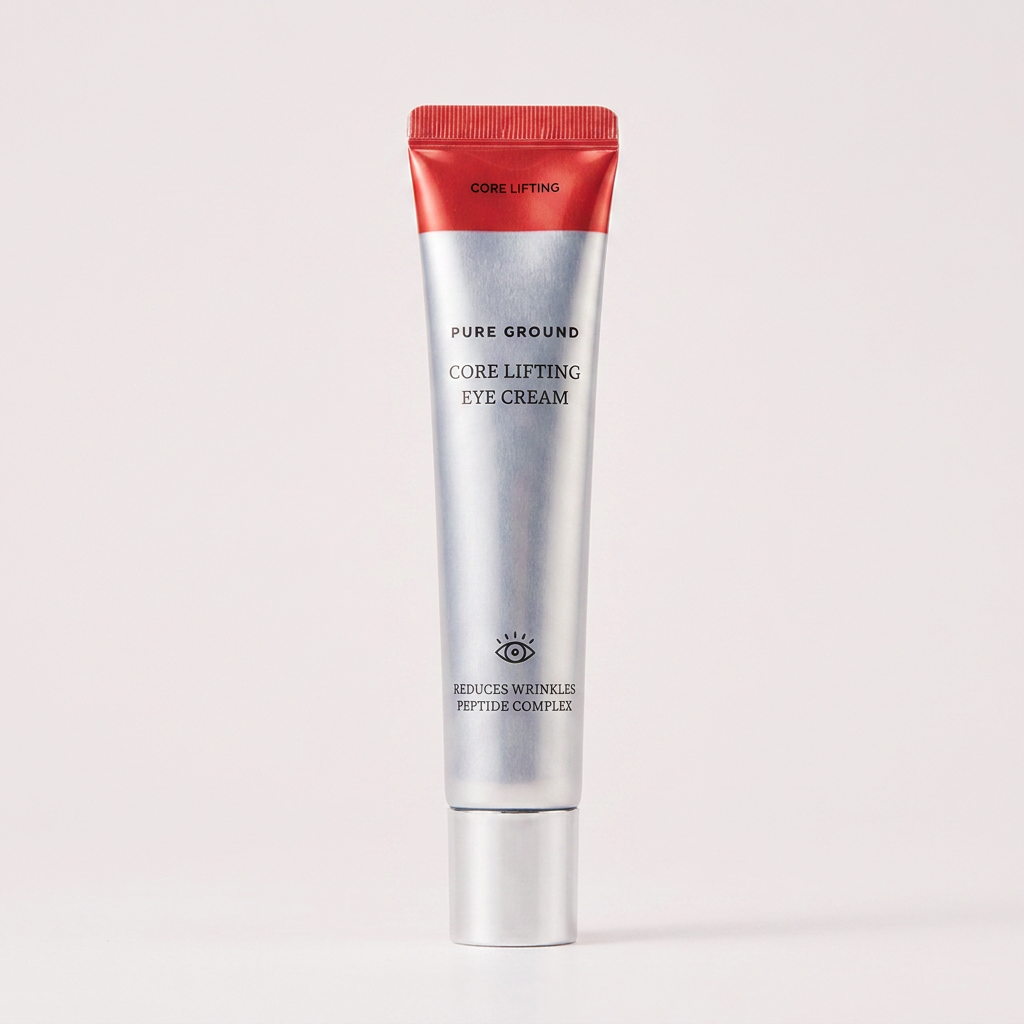 퓨어그라운드 미백 주름 보습 코어 리프팅 아이크림, 40ml, 4개