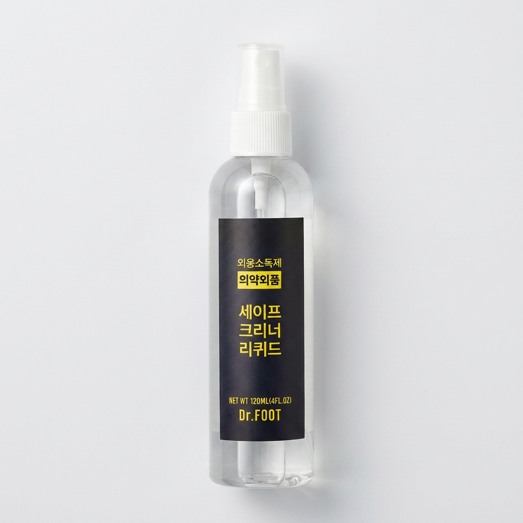 닥터풋 세이프 크리너 리퀴드, 120ml, 1개