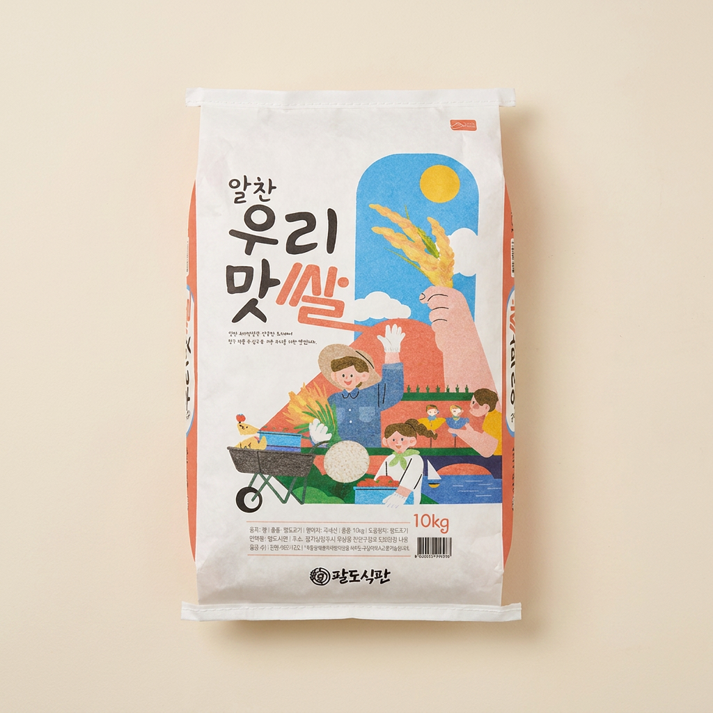 Pureun 알찬 우리맛쌀, 상등급, 10kg, 1포
