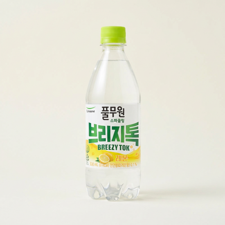 풀무원 스파클링 브리지톡 레몬, 500ml, 20개