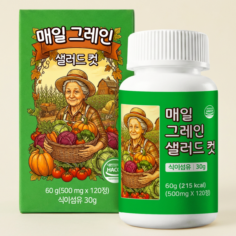 매일 그레인 샐러드컷, 120정, 1개