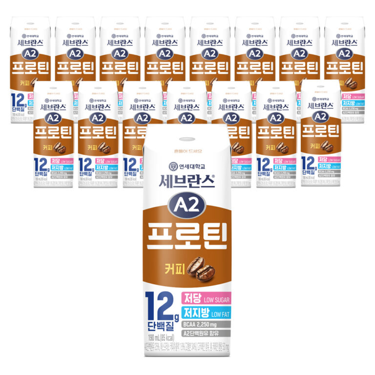 연세우유 세브란스 A2 프로틴 커피맛 190ml 16개 특가 비교 및 구매 가이드