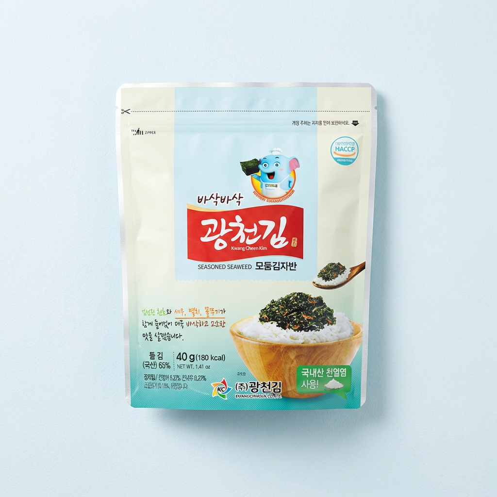 모둠 광천 김자반, 40g, 10봉