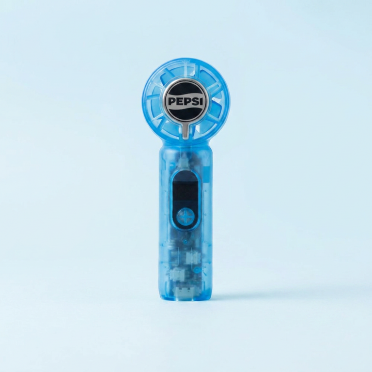 펩시 휴대용 선풍기, PEP-HFCP200, 블루, 1개