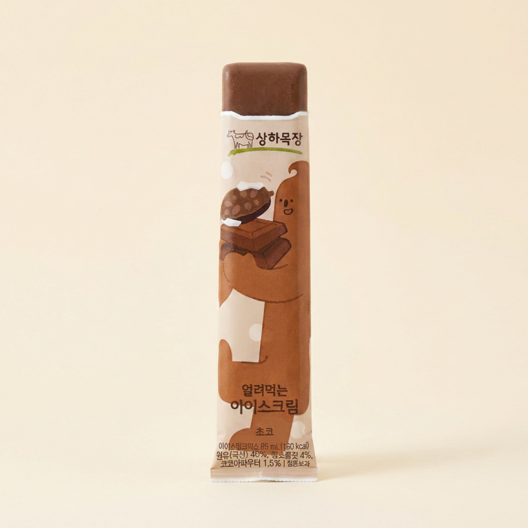 상하목장 얼려먹는 아이스크림 초코, 85ml, 24개