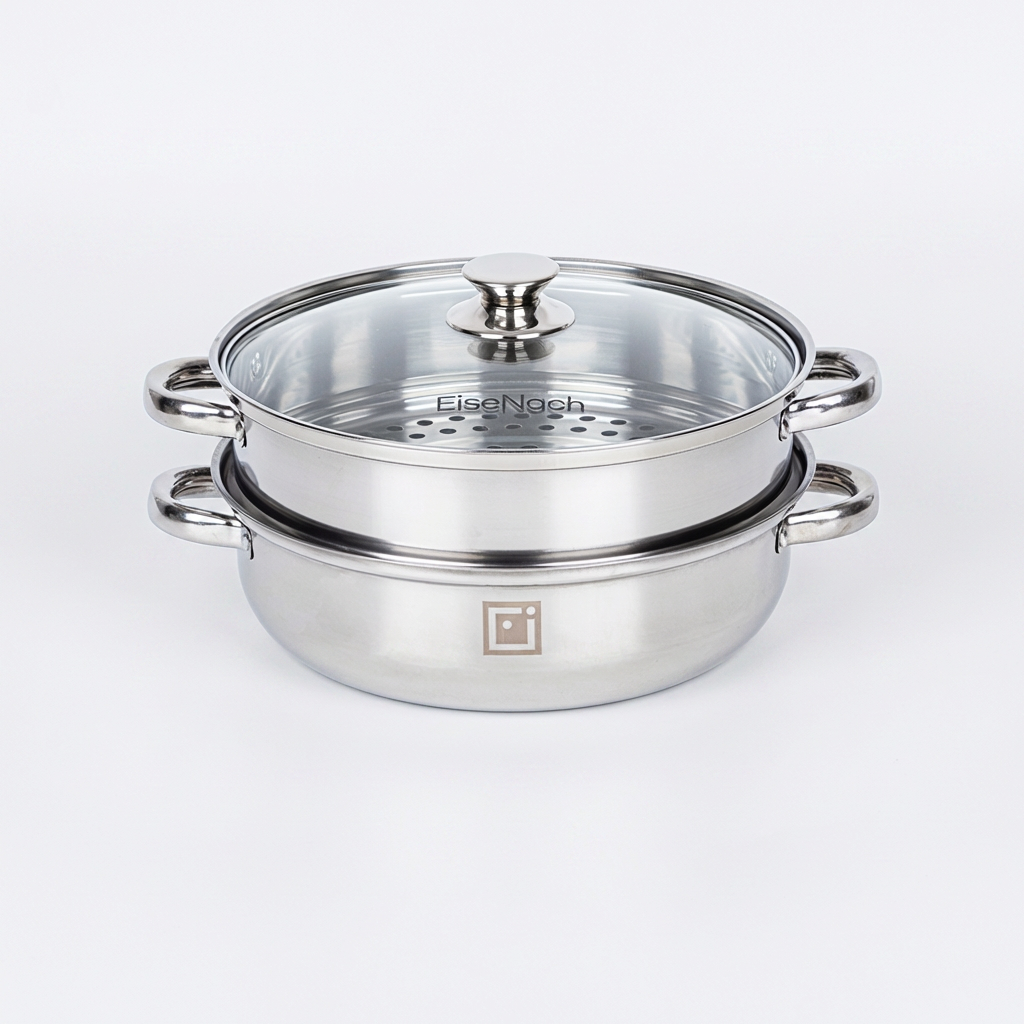 아이제나흐 에센 스테인레스 2단 찜솥, 28cm, 1세트