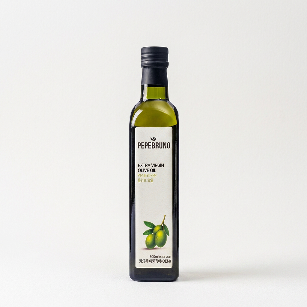 페페브루노 엑스트라버진 올리브오일 선물세트, 500ml, 2개