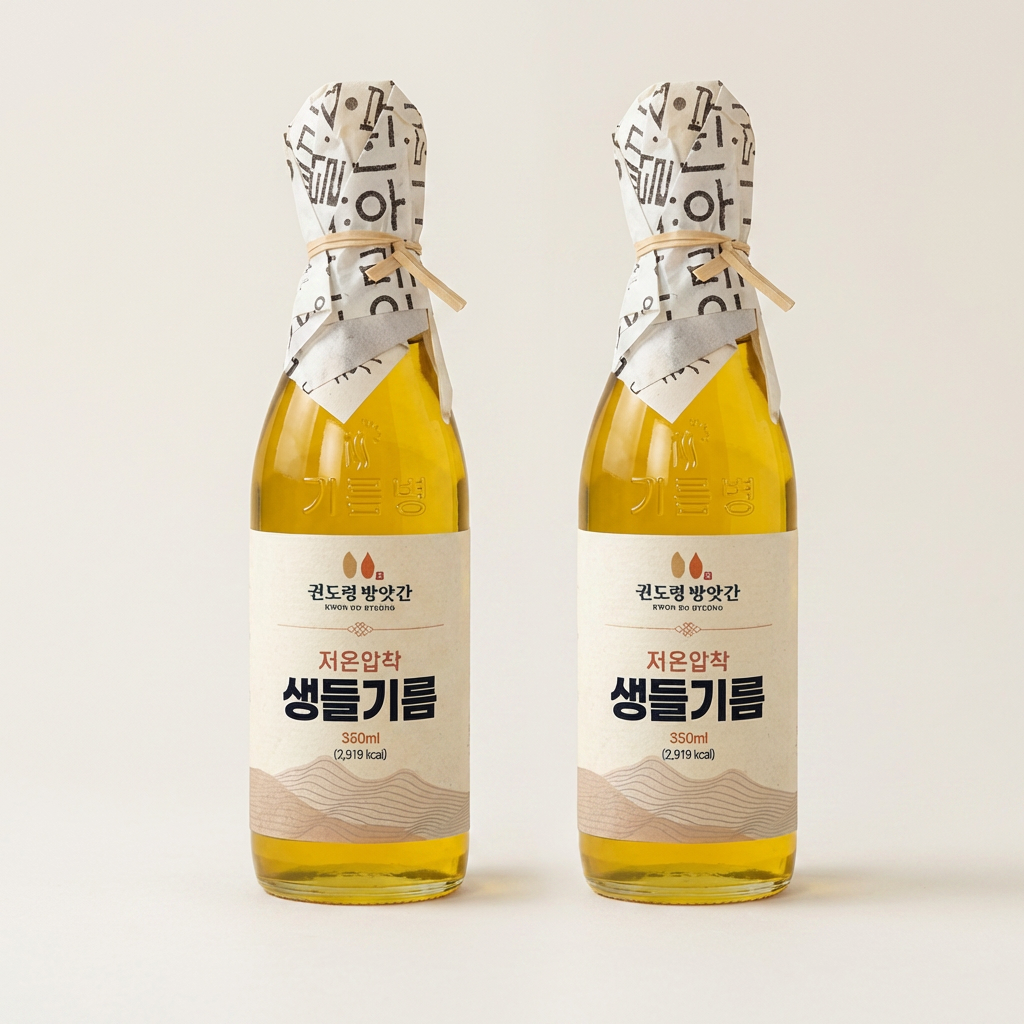 권도령방앗간 생들기름, 350ml, 2개