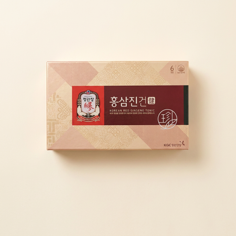 정관장 홍삼진건 선물세트, 쇼핑백 포함, 40ml, 30포, 1박스
