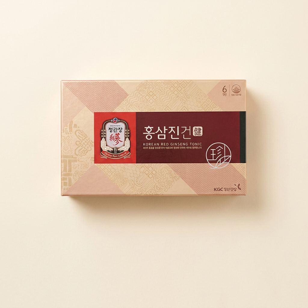 정관장 홍삼진건 선물세트, 쇼핑백 포함, 40ml, 30포, 1박스
