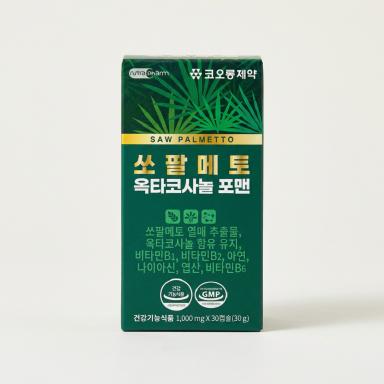 코오롱제약 쏘팔메토 옥타코사놀 포맨, 1000mg, 30캡슐, 3박스