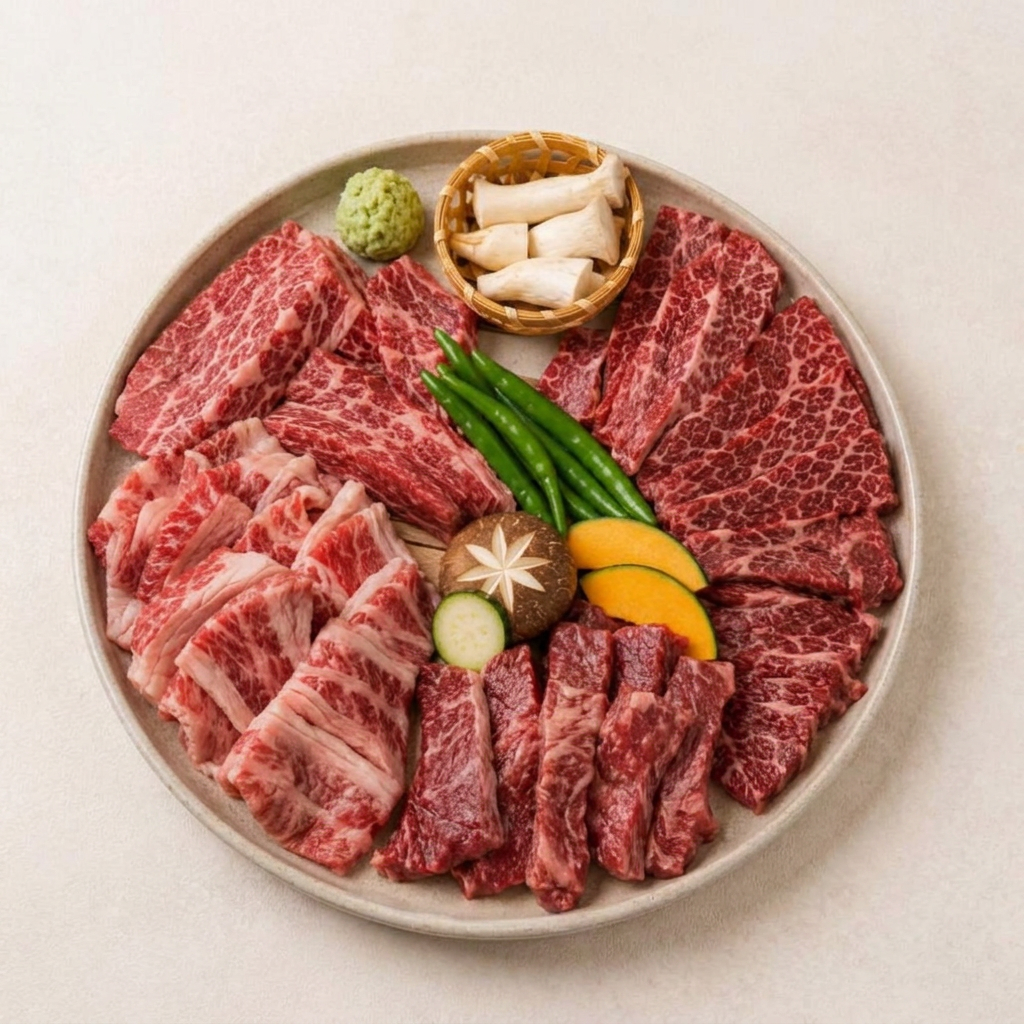 푸드워치 소고기 5종 모둠세트, 초이스등급, 1kg, 1팩
