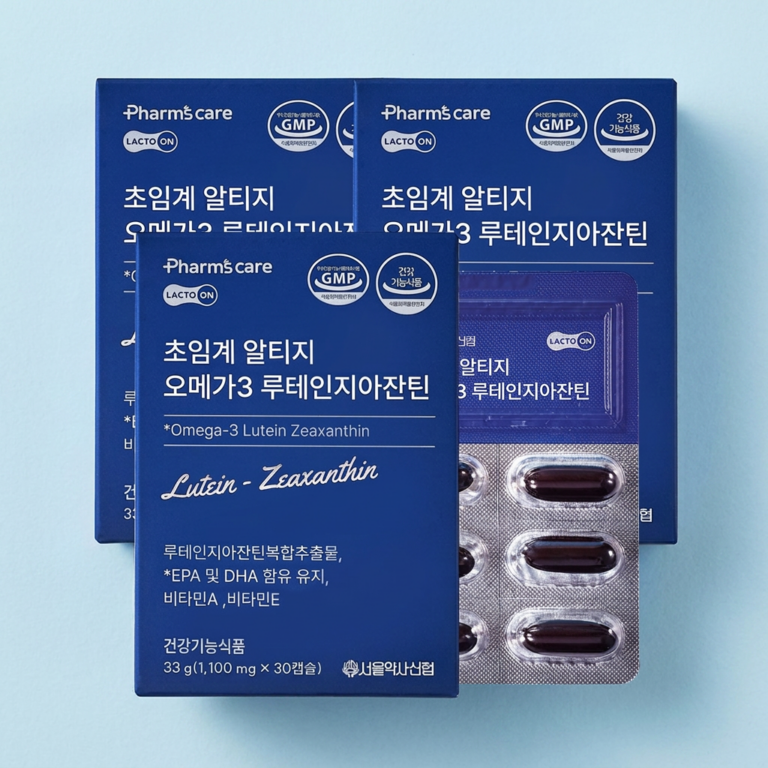 초임계 알티지 오메가3 루테인지아잔틴, 1100mg, 30캡슐, 3개