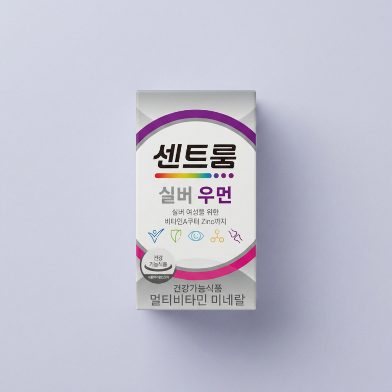 센트룸 실버 우먼 멀티비타민 미네랄, 50정, 1개