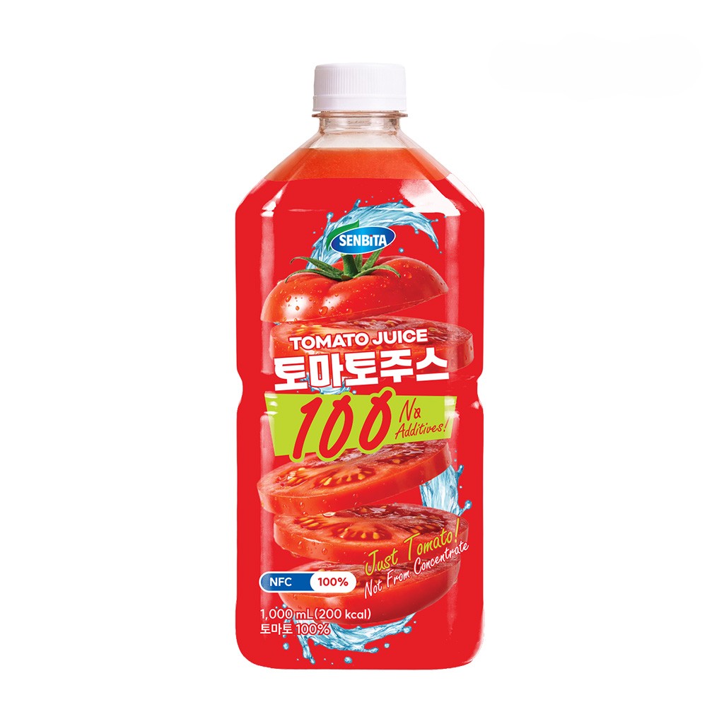 바디랩 센비타 토마토주스100, 1000ml, 3개