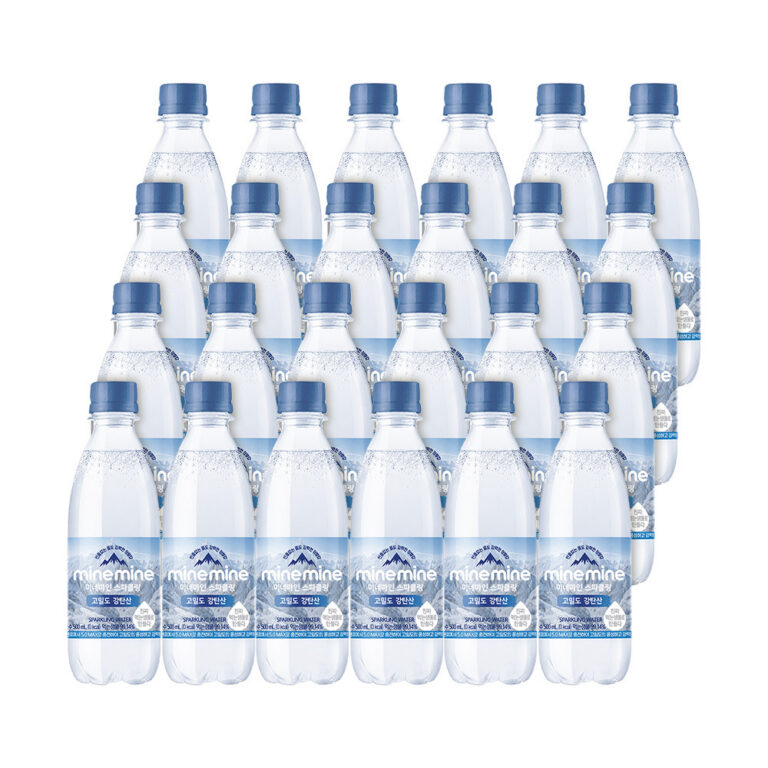 동원 미네마인 스파클링 고밀도 강탄산 탄산수, 500ml, 40개