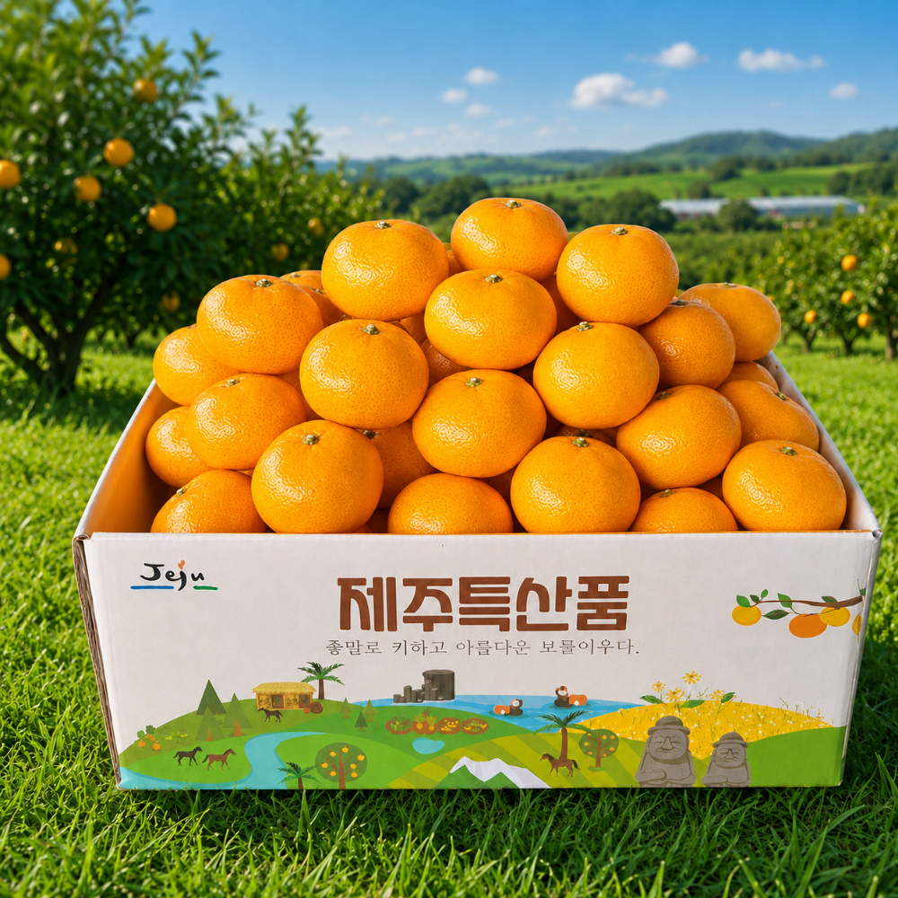 제주 서귀포 감귤, 특품, 로얄과, 5kg, 1박스