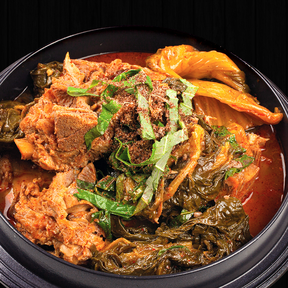 맛꾼 우거지 뼈해장국, 1kg, 3팩