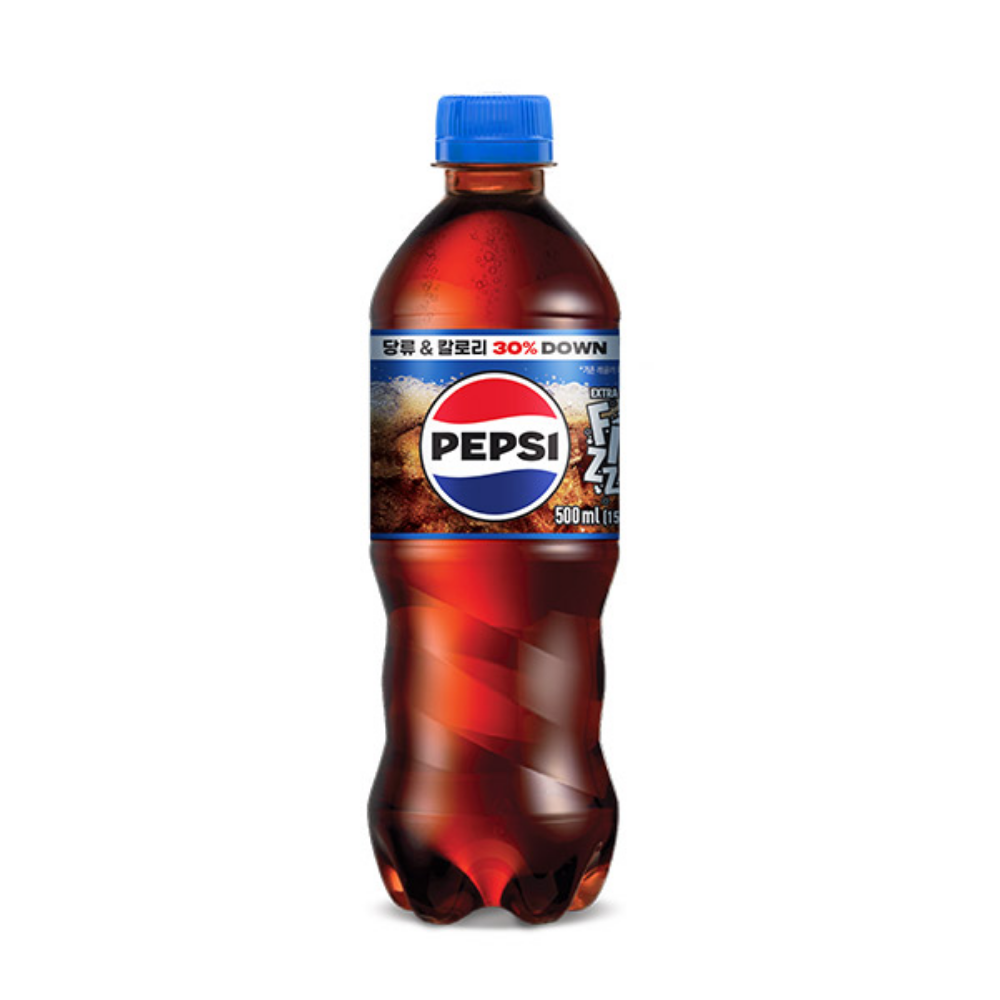 펩시 엑스트라 피즈, 500ml, 18개
