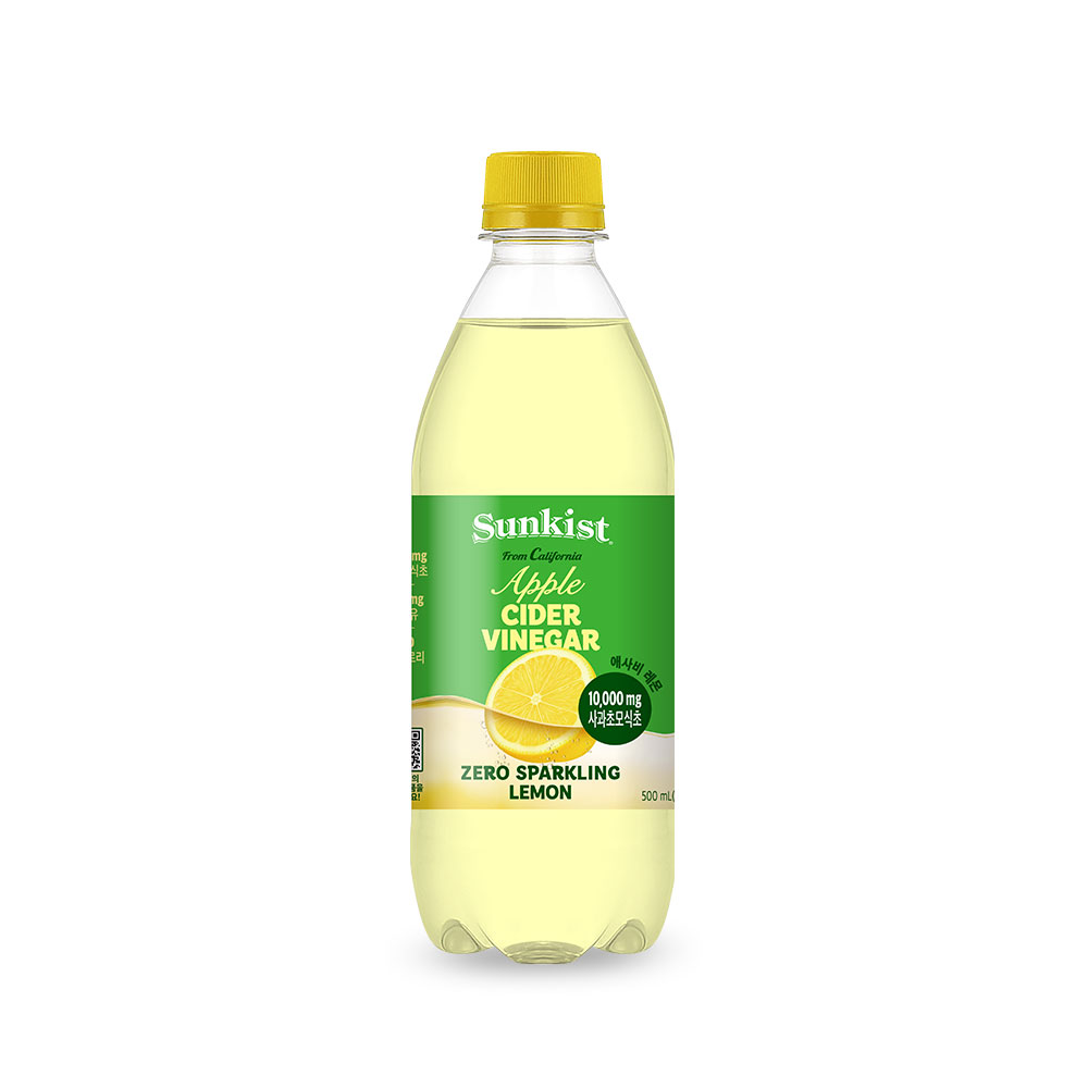 썬키스트 애사비 제로 레몬, 500ml, 24개