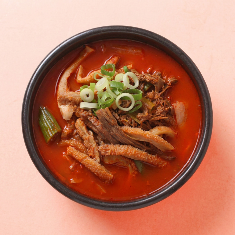 별양집 얼큰 양곰탕, 600g, 4팩