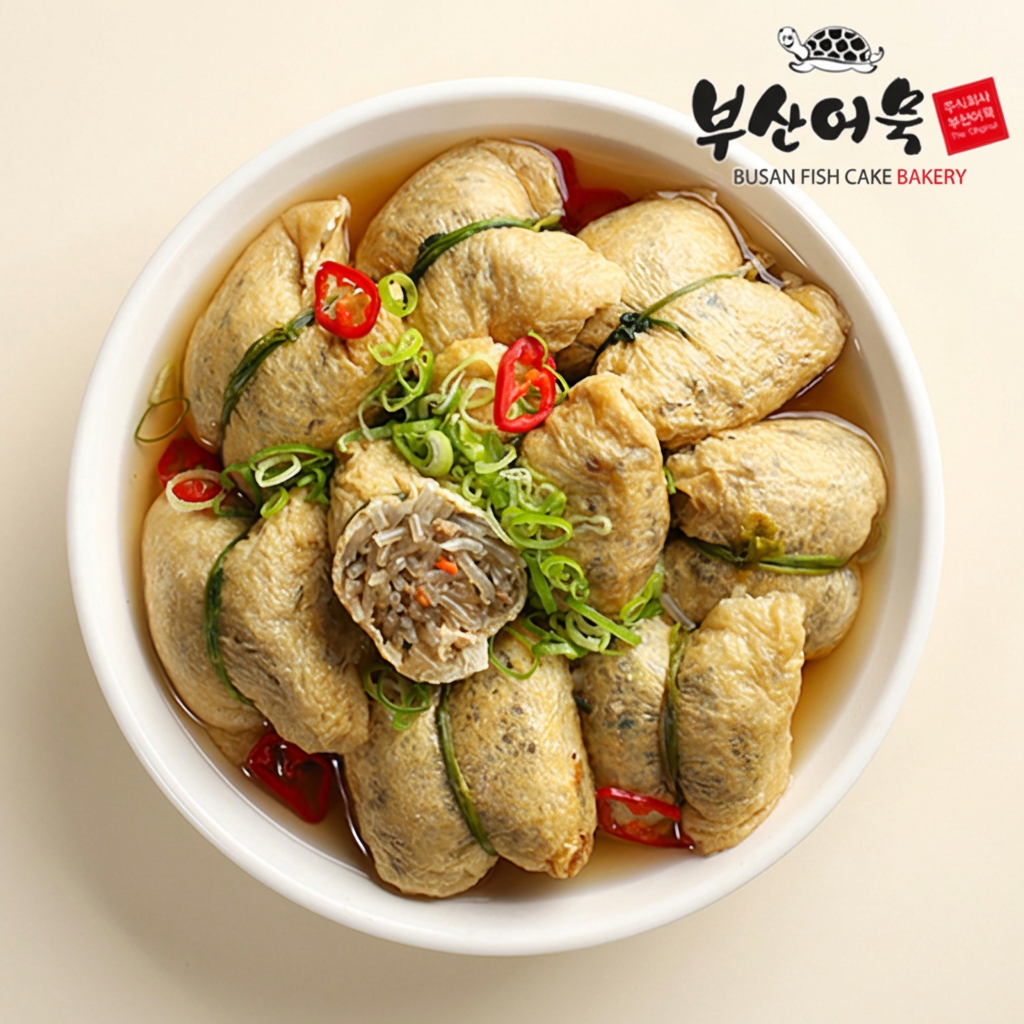부산어묵 국제시장 수제 유부주머니, 320g, 1개