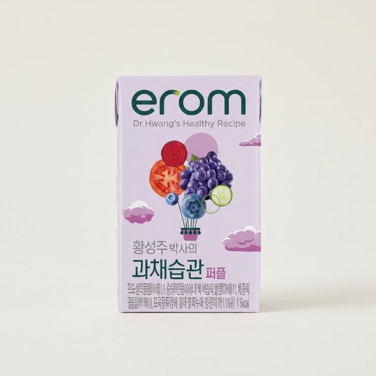 이롬 황성주 과채습관, 퍼플, 140ml, 24개