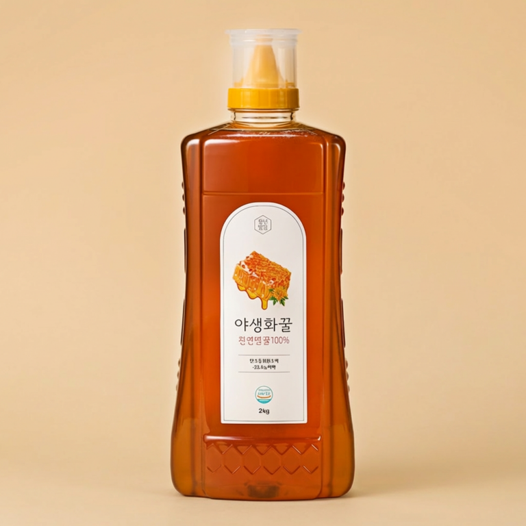 청년벌집 야생화꿀, 2kg, 1개