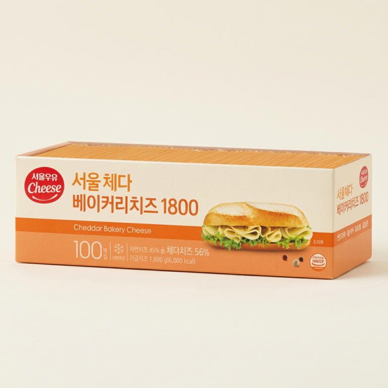 서울우유 체다 베이커리치즈 1800, 1.8kg, 1개