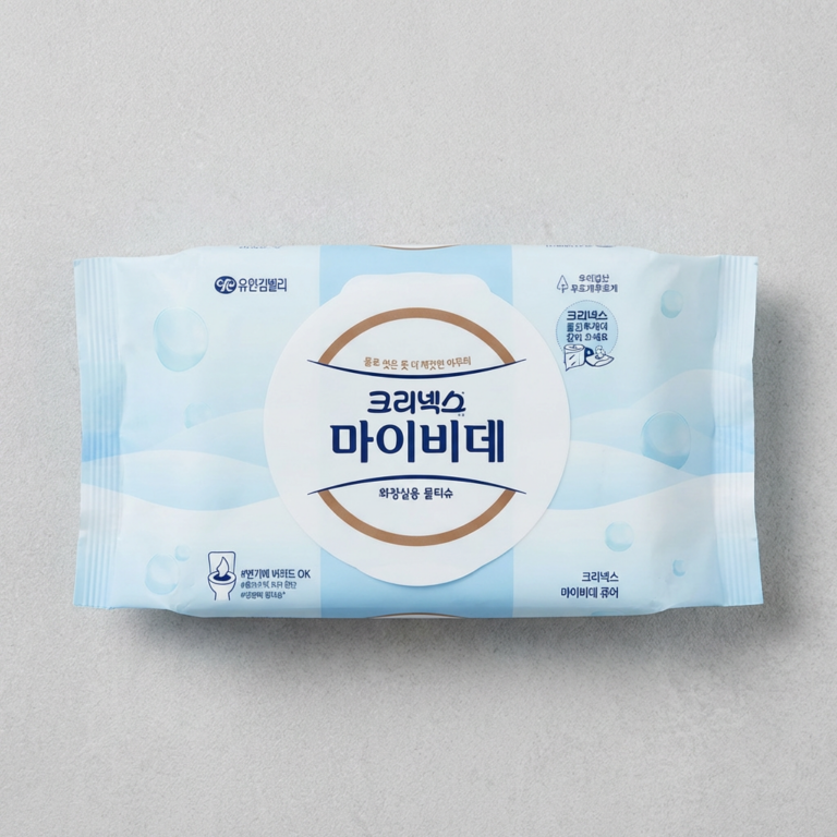 크리넥스 마이비데 퓨어 캡, 40매, 9팩