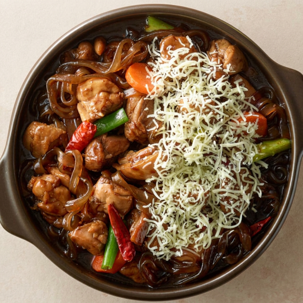 애슐리 눈꽃치즈 순살 안동식 찜닭, 2인분, 772g, 1개